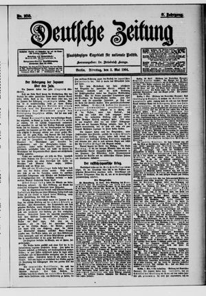 Deutsche Zeitung vom 03.05.1904