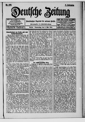 Deutsche Zeitung vom 05.05.1904