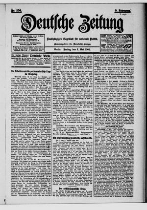 Deutsche Zeitung vom 06.05.1904