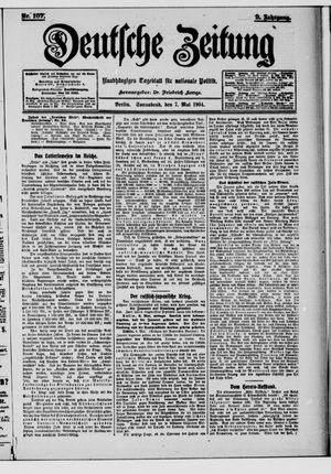 Deutsche Zeitung vom 07.05.1904