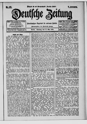Deutsche Zeitung vom 15.05.1904