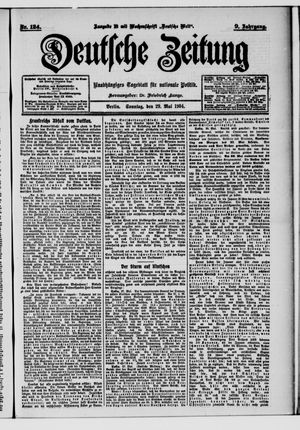 Deutsche Zeitung vom 29.05.1904