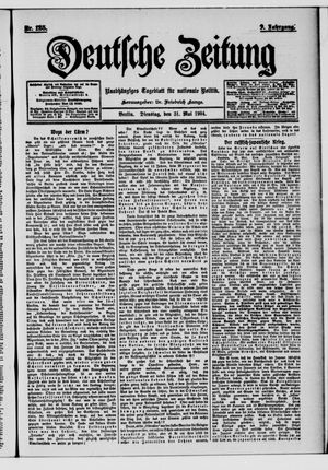 Deutsche Zeitung vom 31.05.1904