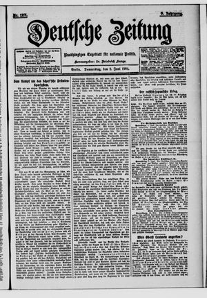 Deutsche Zeitung vom 02.06.1904