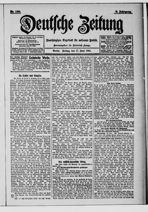 Deutsche Zeitung vom 17.06.1904