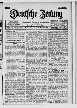 Deutsche Zeitung vom 26.11.1904