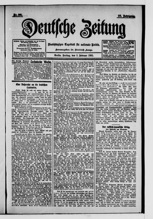 Deutsche Zeitung vom 03.02.1905