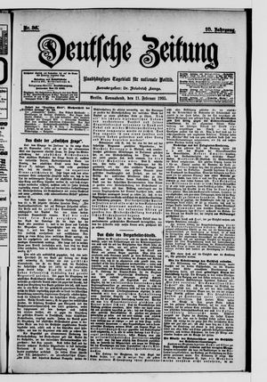 Deutsche Zeitung vom 11.02.1905