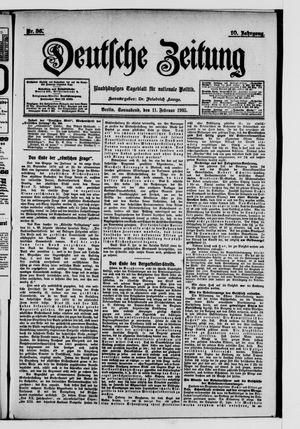Deutsche Zeitung vom 11.02.1905