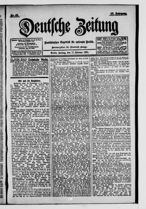 Deutsche Zeitung vom 17.02.1905