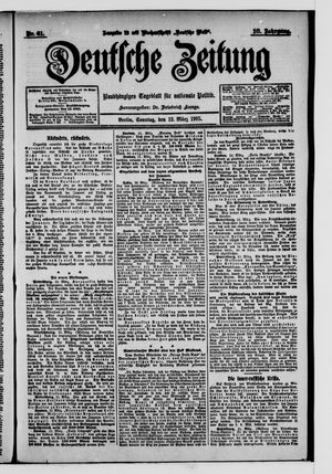 Deutsche Zeitung vom 12.03.1905
