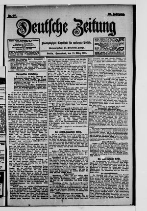 Deutsche Zeitung vom 18.03.1905