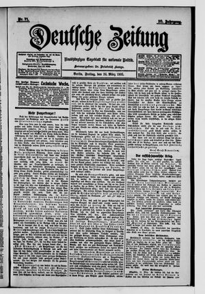 Deutsche Zeitung vom 24.03.1905