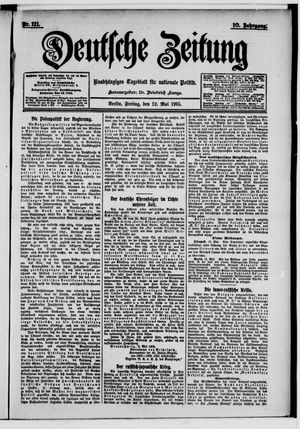 Deutsche Zeitung vom 12.05.1905