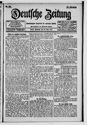 Deutsche Zeitung vom 24.05.1905