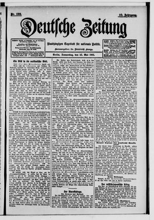 Deutsche Zeitung vom 25.05.1905