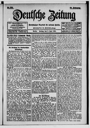 Deutsche Zeitung vom 09.06.1905