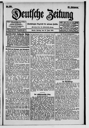 Deutsche Zeitung vom 16.06.1905