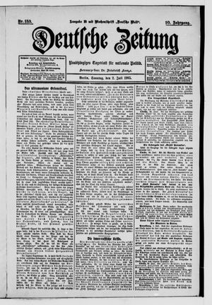 Deutsche Zeitung vom 02.07.1905