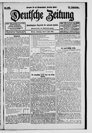 Deutsche Zeitung vom 09.07.1905