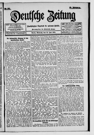 Deutsche Zeitung vom 12.07.1905