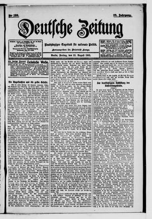 Deutsche Zeitung vom 25.08.1905