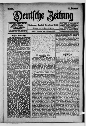 Deutsche Zeitung vom 03.10.1905