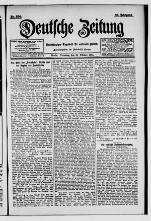 Deutsche Zeitung vom 31.10.1905
