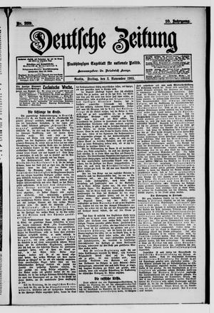 Deutsche Zeitung vom 03.11.1905