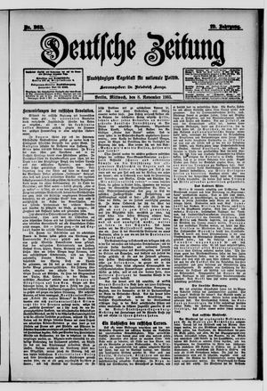 Deutsche Zeitung vom 08.11.1905