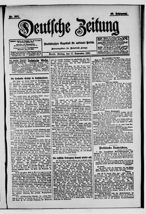 Deutsche Zeitung vom 17.11.1905