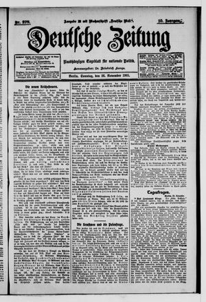 Deutsche Zeitung vom 26.11.1905