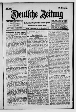 Deutsche Zeitung vom 14.12.1905