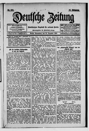Deutsche Zeitung vom 23.12.1905
