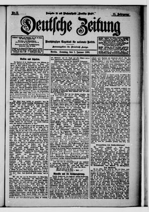 Deutsche Zeitung on Jan 7, 1906