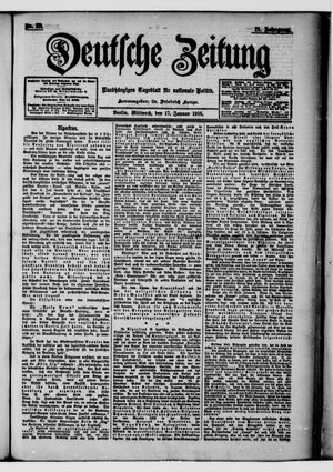 Deutsche Zeitung vom 17.01.1906