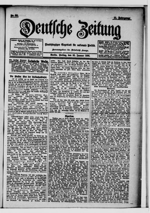 Deutsche Zeitung on Jan 26, 1906