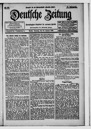 Deutsche Zeitung vom 28.01.1906
