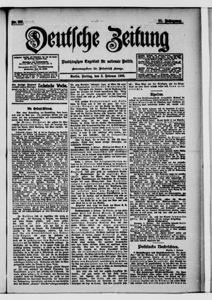 Deutsche Zeitung on Feb 2, 1906