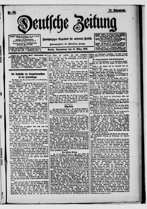 Deutsche Zeitung on Mar 10, 1906
