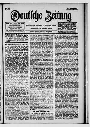 Deutsche Zeitung vom 16.03.1906