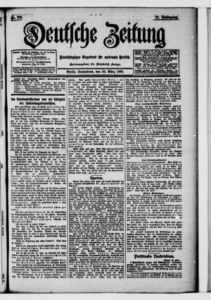 Deutsche Zeitung vom 24.03.1906