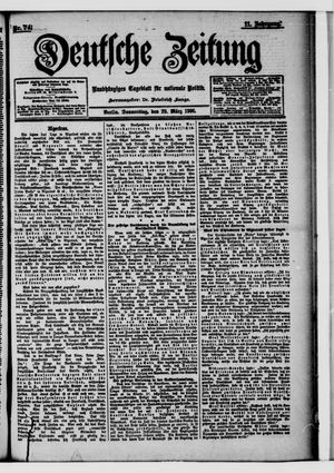 Deutsche Zeitung on Mar 29, 1906