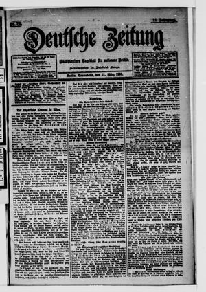 Deutsche Zeitung on Mar 31, 1906