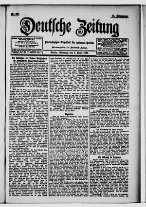 Deutsche Zeitung on Apr 4, 1906