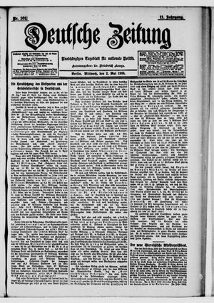 Deutsche Zeitung vom 02.05.1906