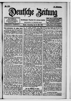 Deutsche Zeitung vom 10.05.1906