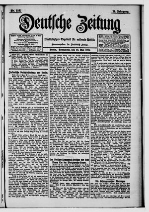 Deutsche Zeitung on May 19, 1906