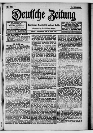 Deutsche Zeitung on May 26, 1906