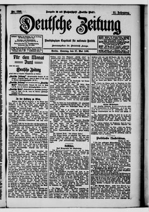 Deutsche Zeitung vom 27.05.1906